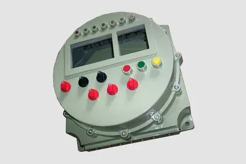 Flameproof junction box with indicator lamps for Hubli